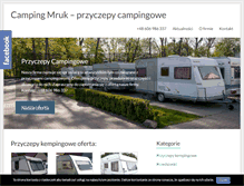 Tablet Screenshot of campingmruk.pl